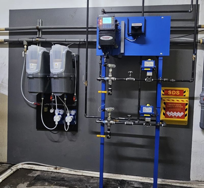 Boiler blowdown and feed package, Hoffman Water