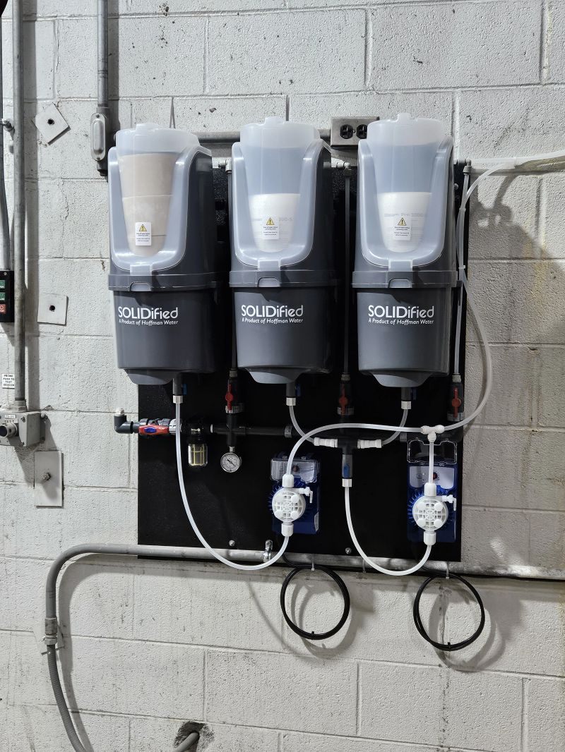SOLIDified solid feeders installed by Hoffman Water